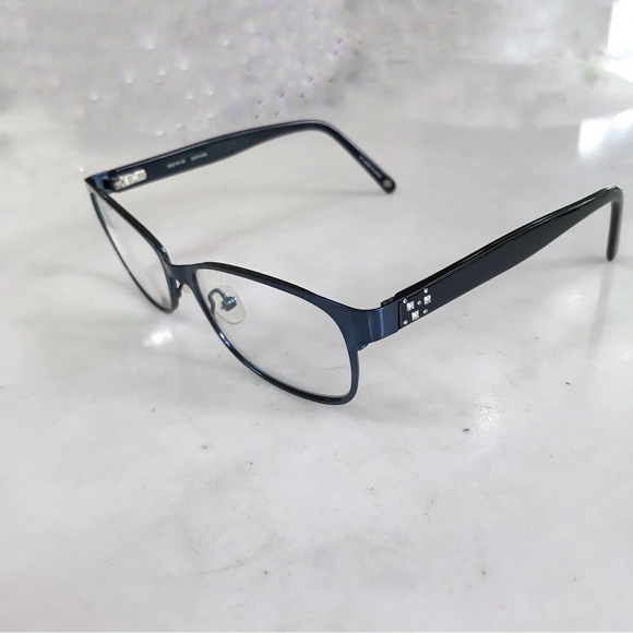 Bulova Accessories - Bulova Clearwater Glasses in Sapphire -  53-16-140 - Blue Metal Eyeglasses